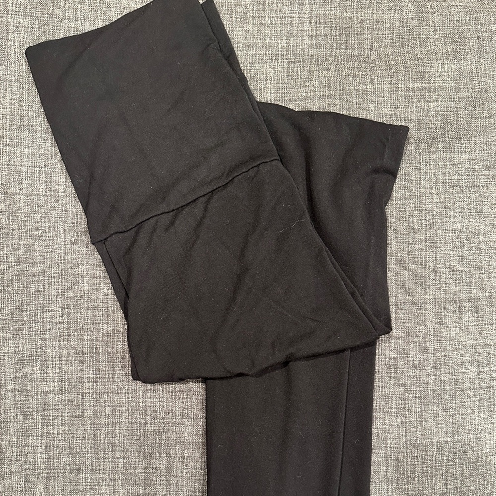 Storq Signature Maternity Legging (Black, Size 2)